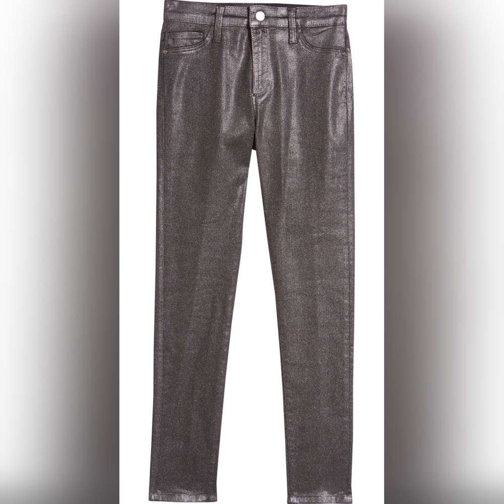 AG Adriano Goldschmied Women's Skinny Jeans - Metallic Gray -